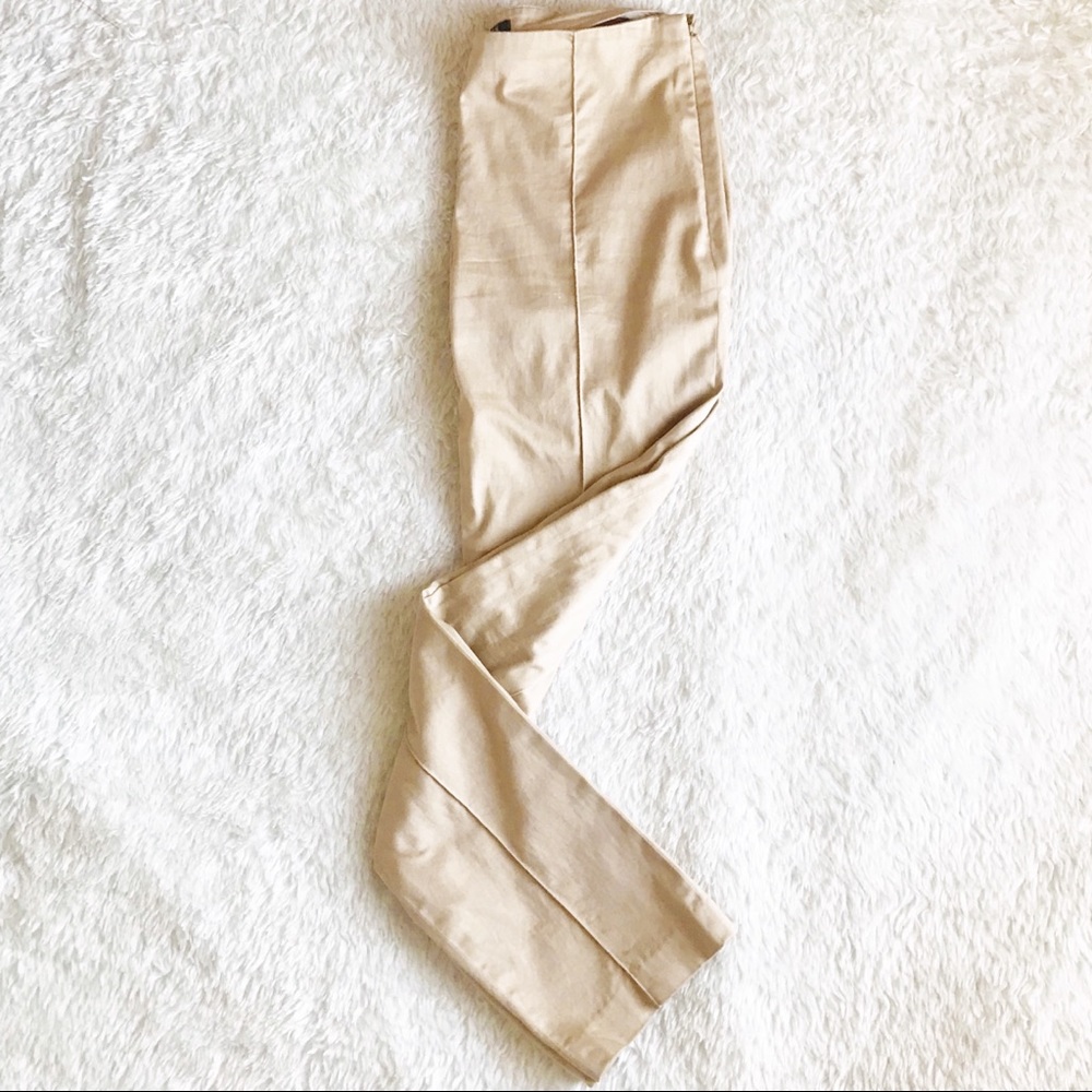RALPH LAUREN Khaki Cropped Trousers